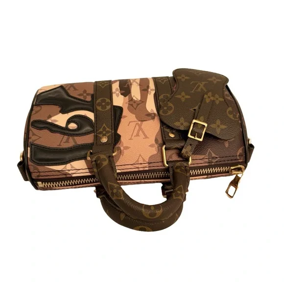 Louis Vuitton x KidSuper Keepall 25 Portrait Monogram Brown Limited Edition - Picture 12 of 16